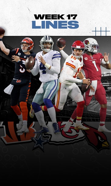 NFL odds Week 17: Picks, lines for every game